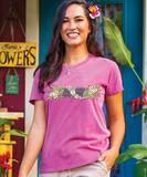 Paradise Band - Paradise Red Dyed Short Sleeve Crewneck T-Shirt