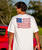 Surf United - White Short Sleeve Crewneck T-Shirt