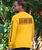 Polynesian Pattern Band - Pineapple Dyed Long Sleeve Crewneck T-Shirt