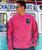Goodnight Hawaii - Paradise Red Dyed Long Sleeve Crewneck T-Shirt