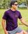 Mano Hawaii - Blackberry Dyed Short Sleeve Crewneck T-Shirt