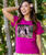 B. Kliban Dancing Cats - Berry Short Sleeve Crewneck T-Shirt