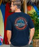 Great White - Navy Short Sleeve Crewneck T-Shirt