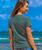 Sandy Snowman - Pine Dyed Short Sleeve Crewneck T-Shirt