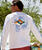 Diamond Humu - White Long Sleeve Crewneck T-Shirt