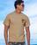Hawaii Sunset - Kona Coffee Dyed Short Sleeve Crewneck T-Shirt