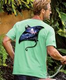 Moonlight Manta - Key Lime Dyed Short Sleeve Crewneck T-Shirt