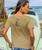 B. Kliban Moonlight Serenade Cat - Kona Coffee Dyed Short Sleeve Scoop Neck T-Shirt