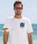 Two Breaths - White Short Sleeve Crewneck T-Shirt