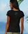 Wyland&amp;reg; Sea Turtle Band - Jet Black Short Sleeve Pima T-Shirt