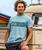Reef Blue Band - Cool Blue Short Sleeve Pima T-Shirt