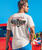 Tribal Eagle Flag - Coconut Dyed Short Sleeve Crewneck T-Shirt