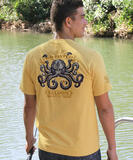 Two Fisted Saloon - Beer Dyed Short Sleeve Crewneck T-Shirt