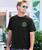 Bank Of Dad Badge - Black Short Sleeve Crewneck T-Shirt