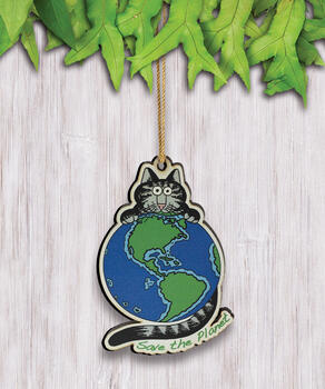B. Kliban Earth Cat - Maplewood Ornament
