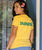 Borderline - Pineapple Dyed Short Sleeve Crewneck T-Shirt