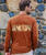 Island Tropical Band - Cinnamon Dyed Long Sleeve Crewneck T-Shirt