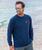Wyland® Whale Sighting - Navy Long Sleeve Crewneck T-Shirt