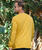 Tattoo Dragon - Honey Dyed Long Sleeve Crewneck T-Shirt