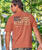 Painted Flag - Chile Dyed Short Sleeve Crewneck T-Shirt
