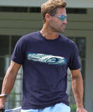 Ocean Soul - Indigo Short Sleeve Pima T-Shirt