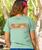 Birds At Dawn - Key Lime Dyed Short Sleeve Scoop Neck T-Shirt