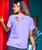 Hawaiian Humane Society Floating Home - Lavender Dyed Short Sleeve Scoop Neck T-Shirt