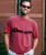 Lava Flow - Paradise Red Dyed Short Sleeve Crewneck T-Shirt