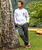 Maui Brewing Co Logo New Splatter - White Long Sleeve Crewneck T-Shirt