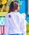Lavender Pua - White Long Sleeve Lightweight Pullover