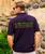 Island Roots Band - Blackberry Dyed Short Sleeve Pique' Polo Shirt