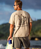 Mr. Bright and Early - Kona Coffee Dyed Short Sleeve Crewneck T-Shirt