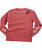 Punalei - Paradise Red Dyed Long Sleeve Crewneck T-Shirt