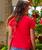 Koolau Christmas Palms - Candy Apple Red Dyed Short Sleeve Crewneck T-Shirt