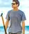 Sunset Paddle Out - Crater Dyed&reg; Short Sleeve Crewneck T-Shirt