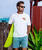Tiki Shack - White Short Sleeve Crewneck T-Shirt