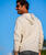 Hana Hou - Natural/Gray Long Sleeve Longboard Hooded Tee