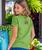 B. Kliban Ice Cream Cats - Kiwi Dyed Short Sleeve Crewneck T-Shirt