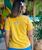 Aloha Octopus - Pineapple Dyed Short Sleeve Scoop Neck T-Shirt