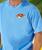 Impressionist Humu - Blue Hawaii Dyed Short Sleeve Crewneck T-Shirt