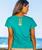 Sea Creatures - Jade Short Sleeve Scoop Neck T-Shirt