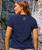 High Palms - Navy Short Sleeve Crewneck T-Shirt