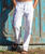White Twill Pants
