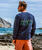 Rainforest Pua - Navy Long Sleeve Crewneck T-Shirt
