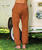 Cinnamon Dyed Canton Pants