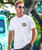 Paradise Honu - White Short Sleeve Pima T-Shirt