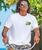 B Square Wave - White Short Sleeve Crewneck T-Shirt