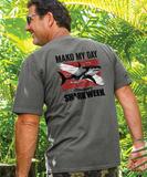 Discovery Channel Mako My Day - Crater Dyed&reg; Short Sleeve Crewneck T-Shirt