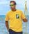 Clark Little Sun Bomb - Pineapple Dyed Short Sleeve Crewneck T-Shirt