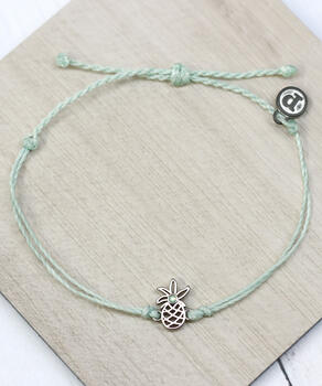 Puravida Silver Open Pineapple - Winterfresh Bracelet